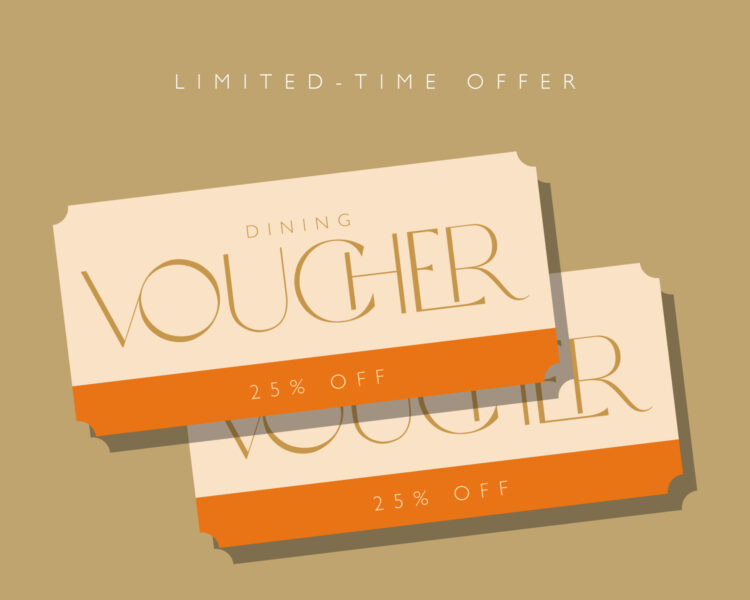 Limited-Time Offer: 25% Off Dining Voucher